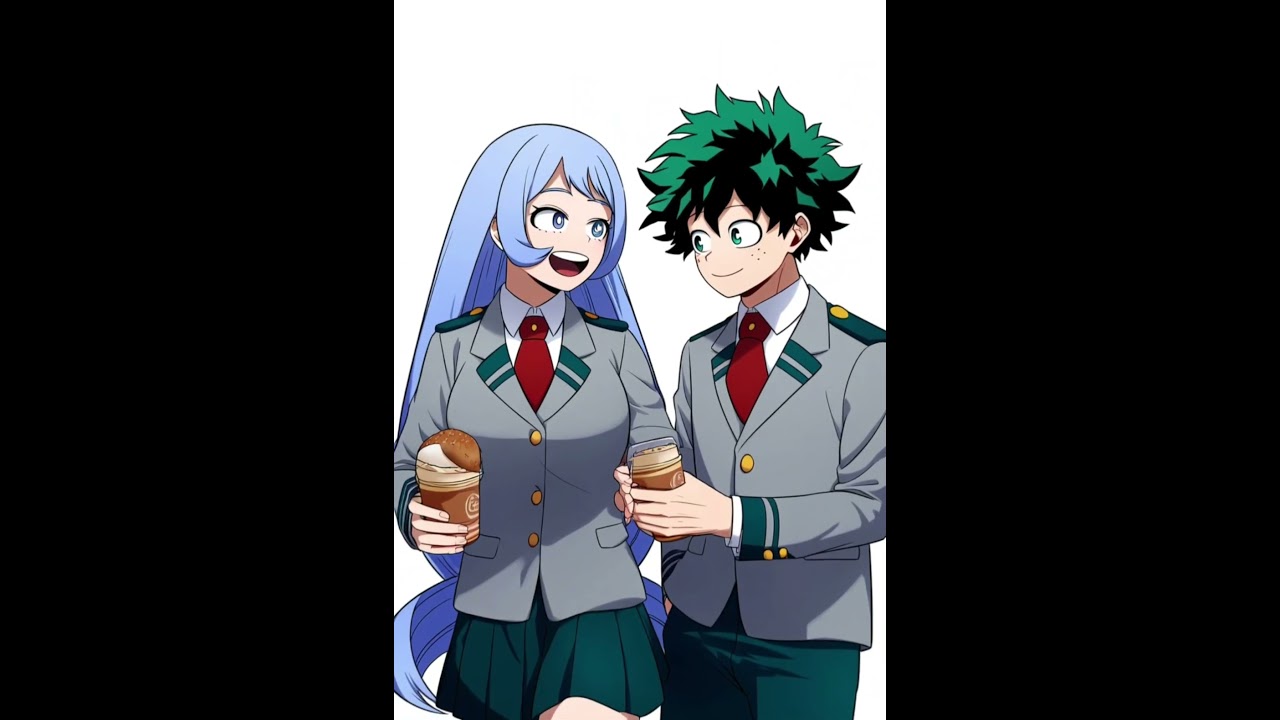 #izunejire💚💙 #Edit #FanArt #para #bokunohero #para #edits #izukuxnejire💙💚 #izuku #nejire