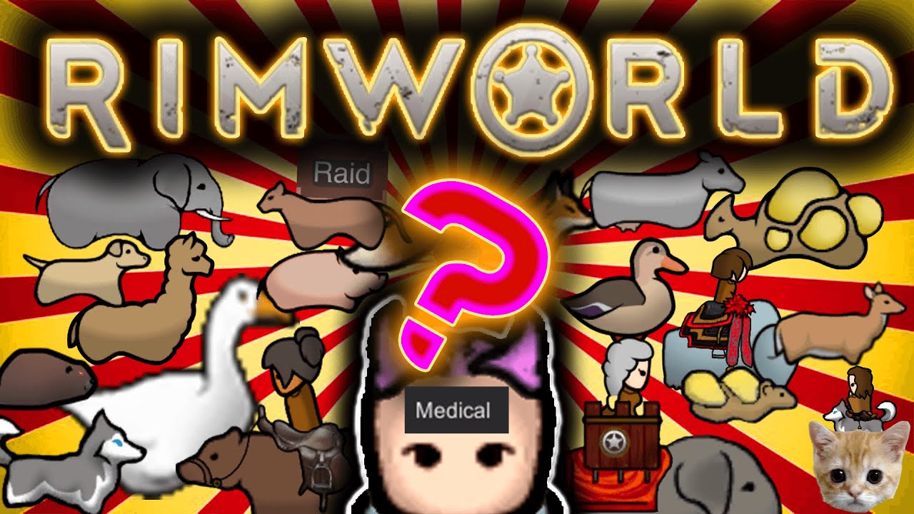 Всё, что вам нужно знать о животных и их приручении в Rimworld (руководство по советам и рекоменд...