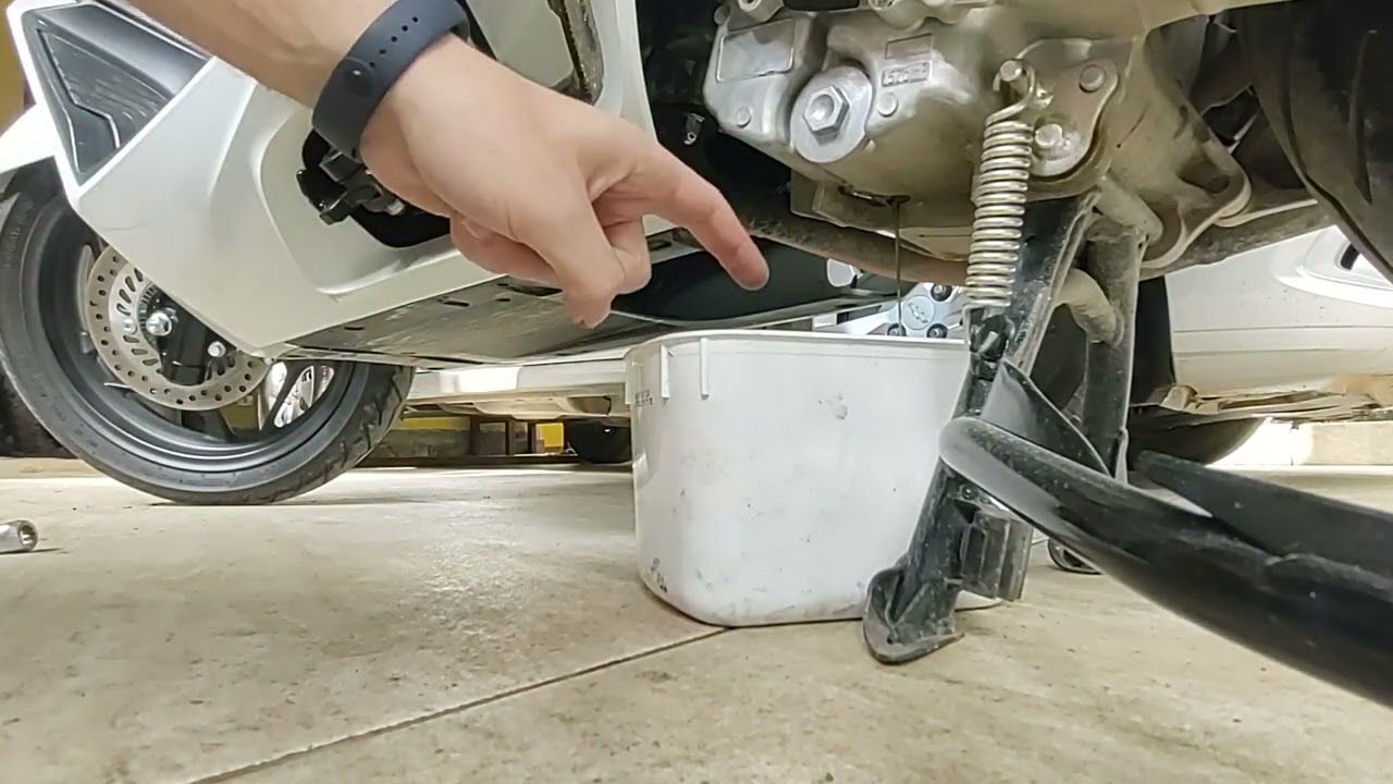 Troca de óleo PCX 160