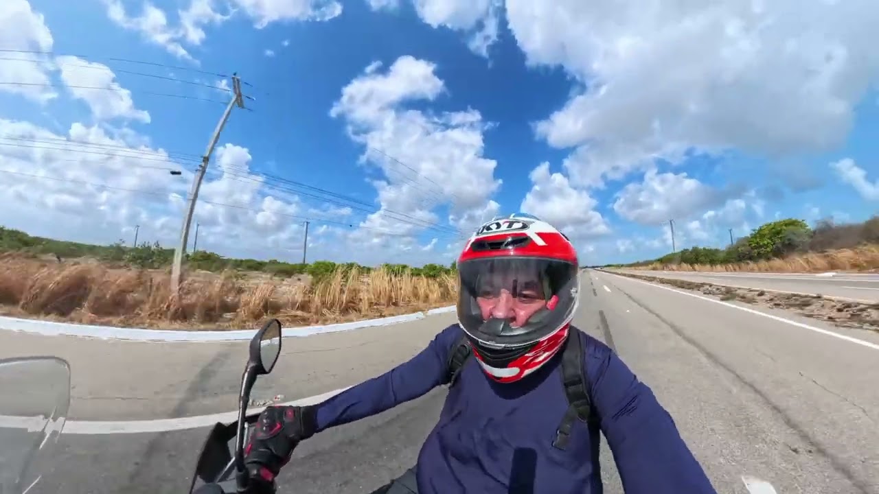 Tiger 900 - Passeio de boa pela CE-040 até Fortim