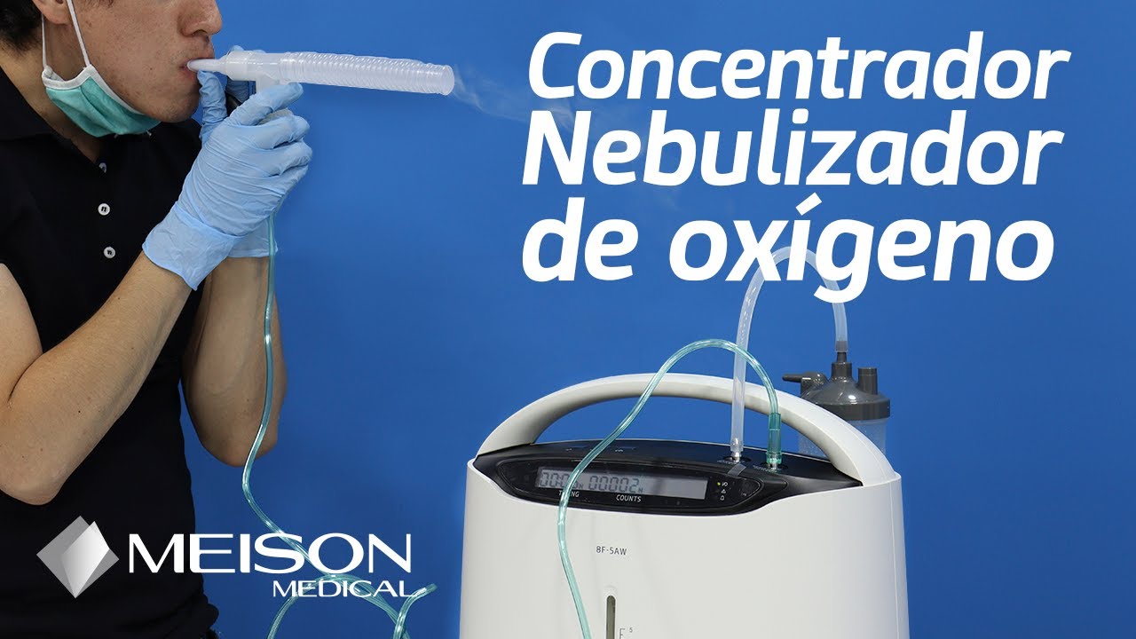 Uso de Concentrador de Oxígeno 2 en 1
