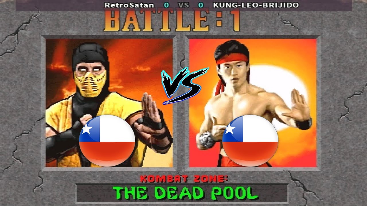 MK2 - RetroSatan vs KUNG-LEO-BRIJIDO