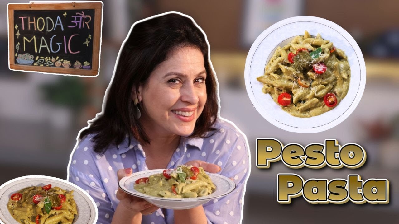 Pesto Pasta Recipe | How To Make Pesto Pasta | Pesto Sauce | Chef Amrita Raichand