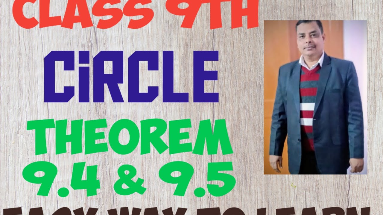 Class 9th Maths Ch- 9 Circle NCERT Theorem 9.5 & 9.6#vimp #atconceptualmaths #education 