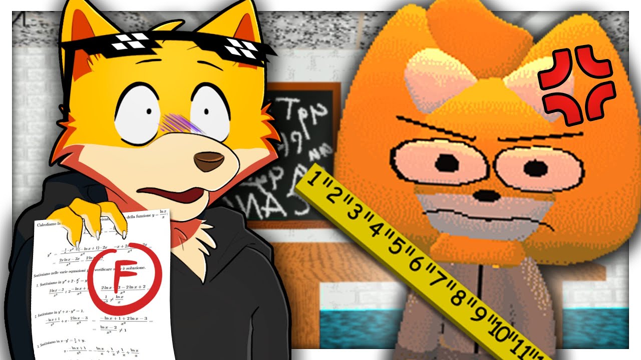 NON ENTRARE Nella SCUOLA MALEDETTA di FOXO! (Meglio di Baldi's Basics?!)