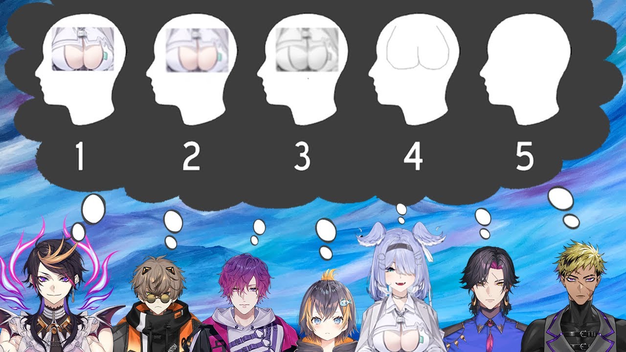 NijiEn try to figure out who has Aphantasia (No Imagination)