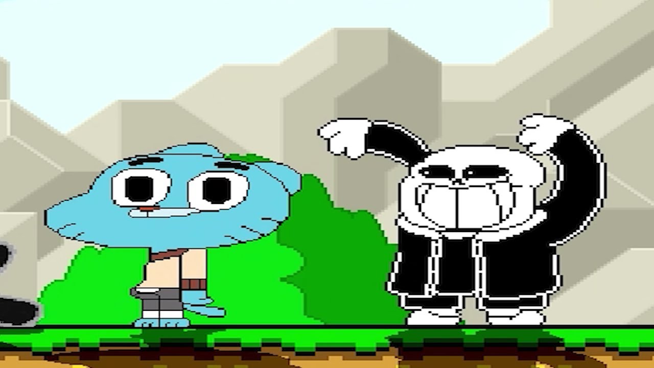 FUNNY MUGENS UNDERPANTS SANS & GUMBALL TEAM UP VS MUGEN CHARACTERS IN SURVIVAL MODE | FUNNY GAMING