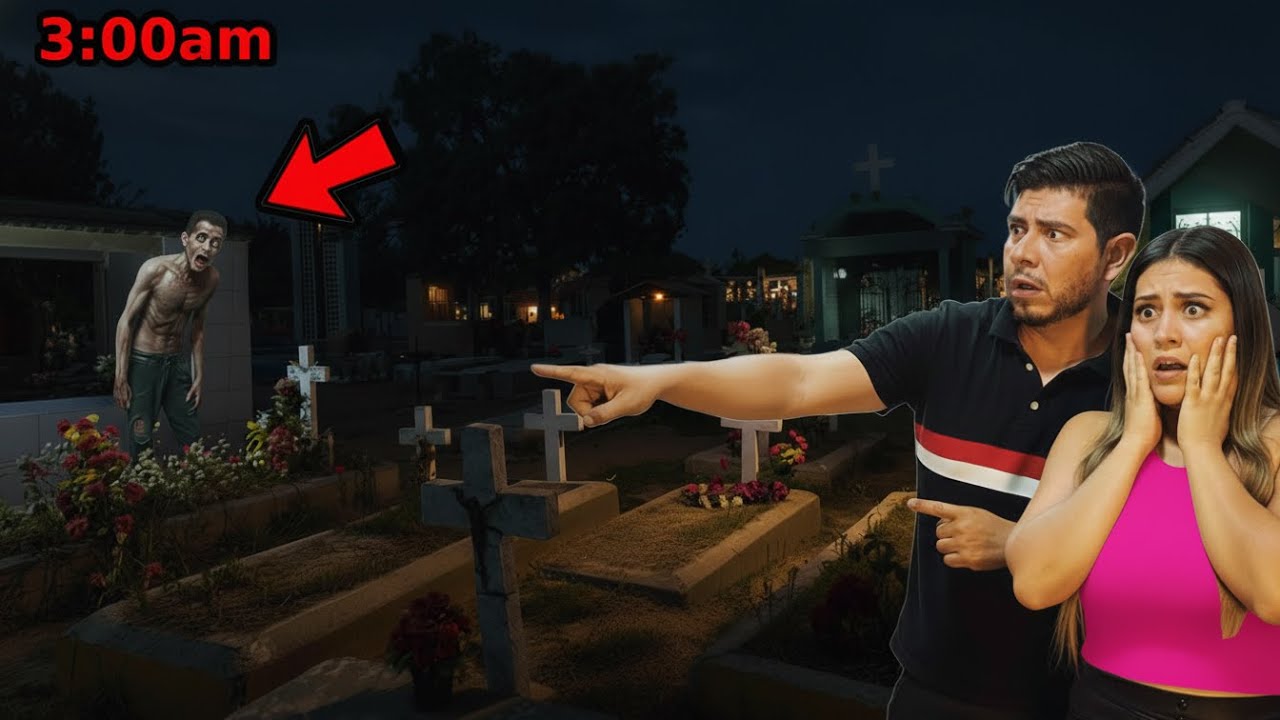 ENCONTRAMOS ESPIRITU DE UN  HOMBRE EN  PANTEON | PARANORMAL ZONA ROJA