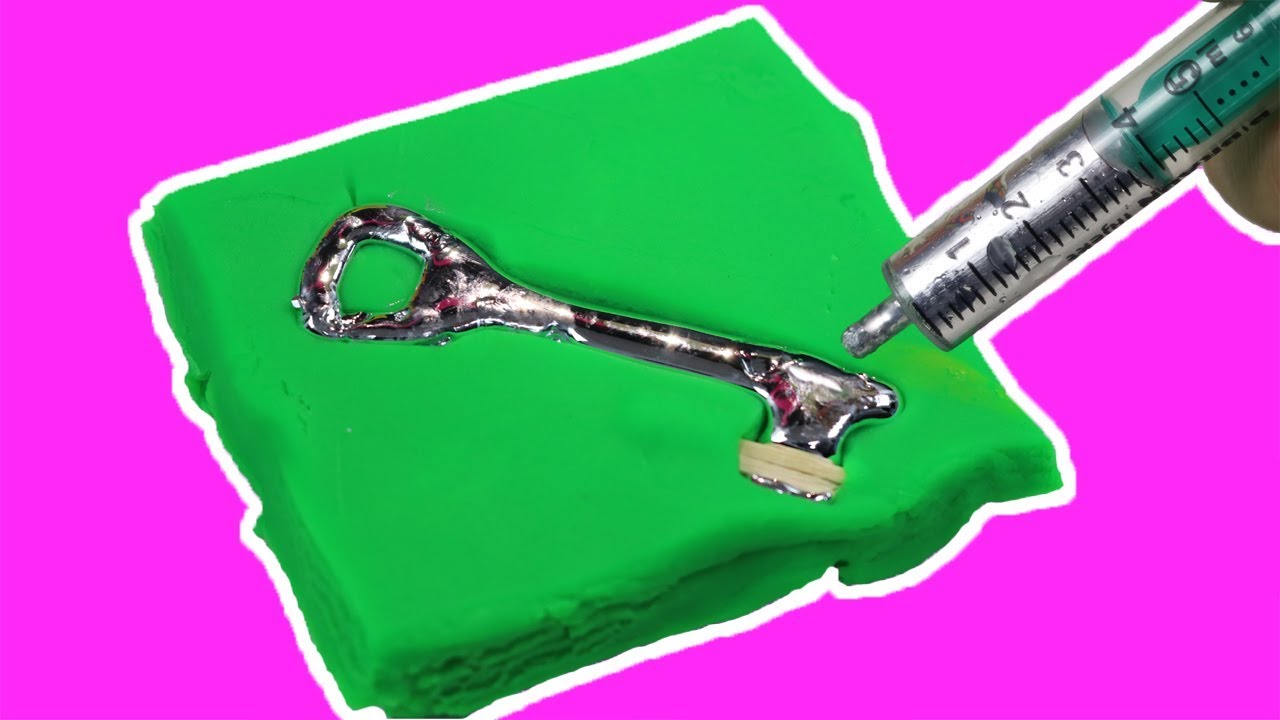 Kann man mit Gallium einen Schlüssel nachbauen?