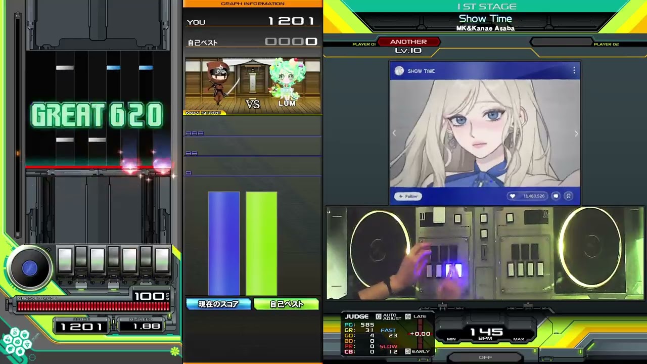 【beatmania IIDX】Show Time / MK&Kanae Asaba