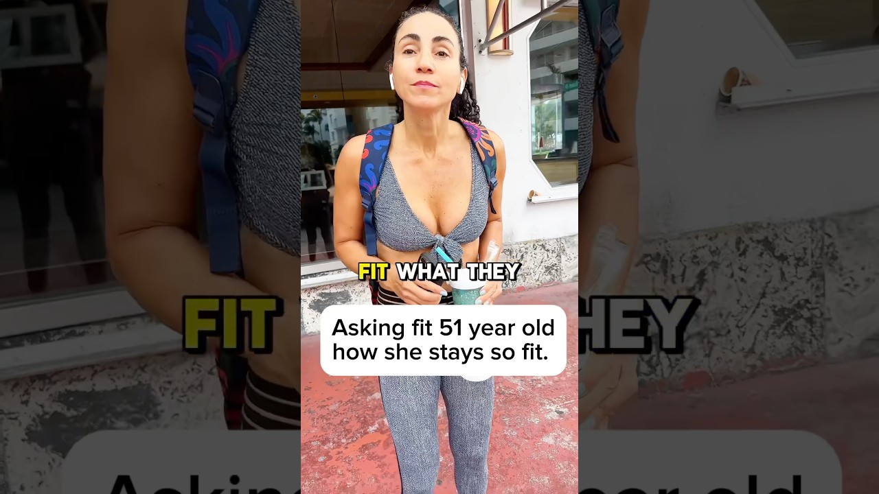 Спрашиваю у 51-летней спортивной женщины, как она тренируется. #girlswholift #майами #тренировка ...