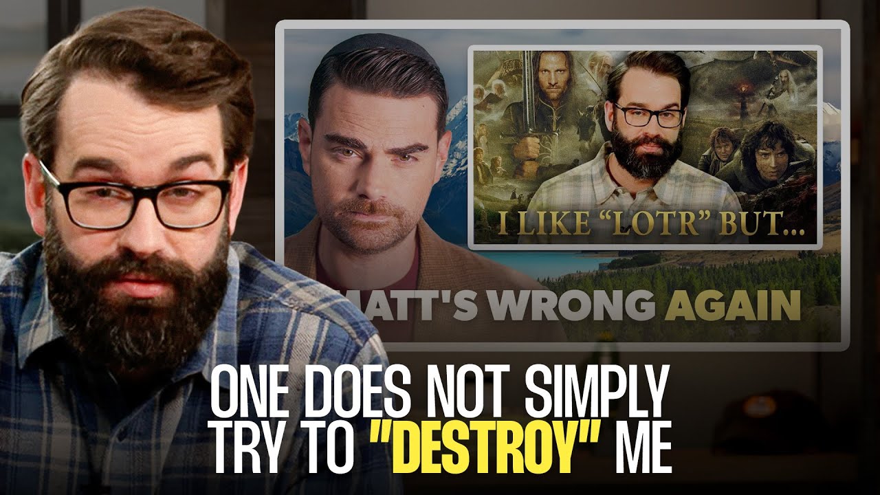 Matt Walsh DESTROYS Super Nerd Ben Shapiro (And His Silly Little 