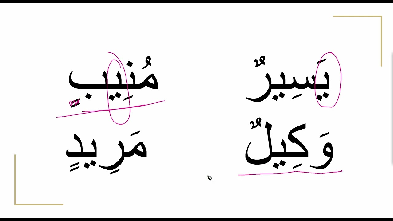Words From The Qur’an Reading Practice | Lesson 3-12: Words with Madd Yaa