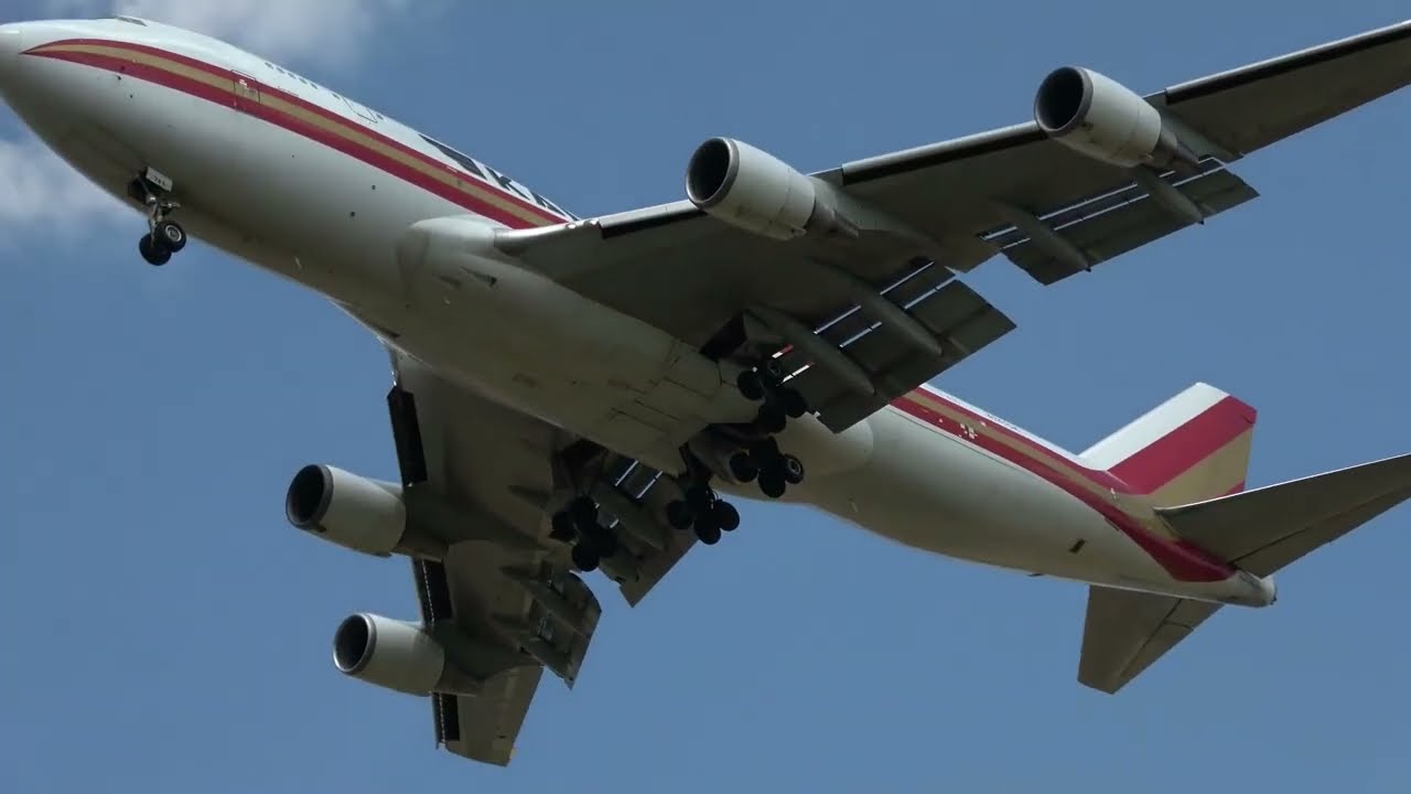 Kalitta Air Boeing 747 4H6BCF Lądowanie/landing Rzeszów Jasionka