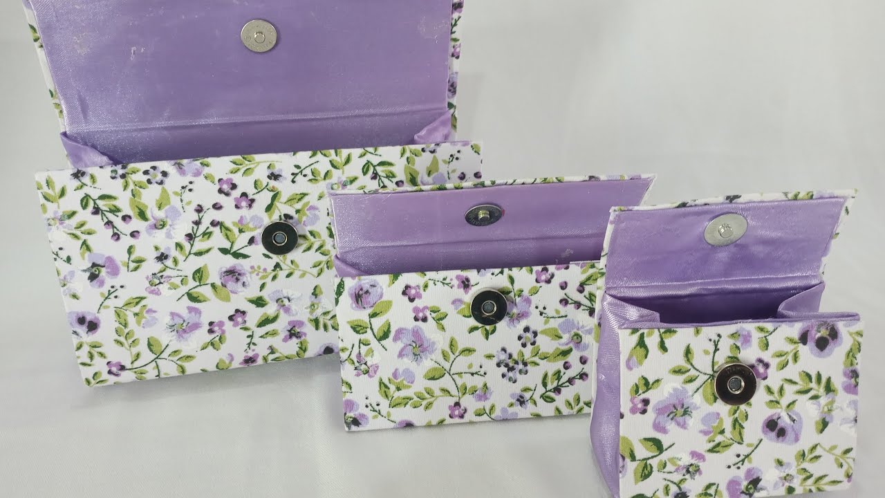 Bolsas de Caixa de Leite, Fácil de Fazer, Passo a Passo 👛👛👛