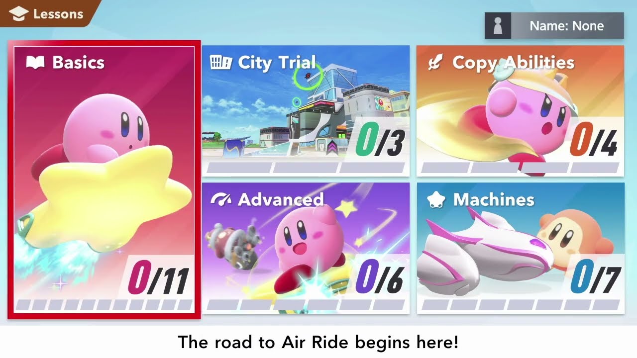 Kirby Air Riders - Tutorial (Motion Controls)