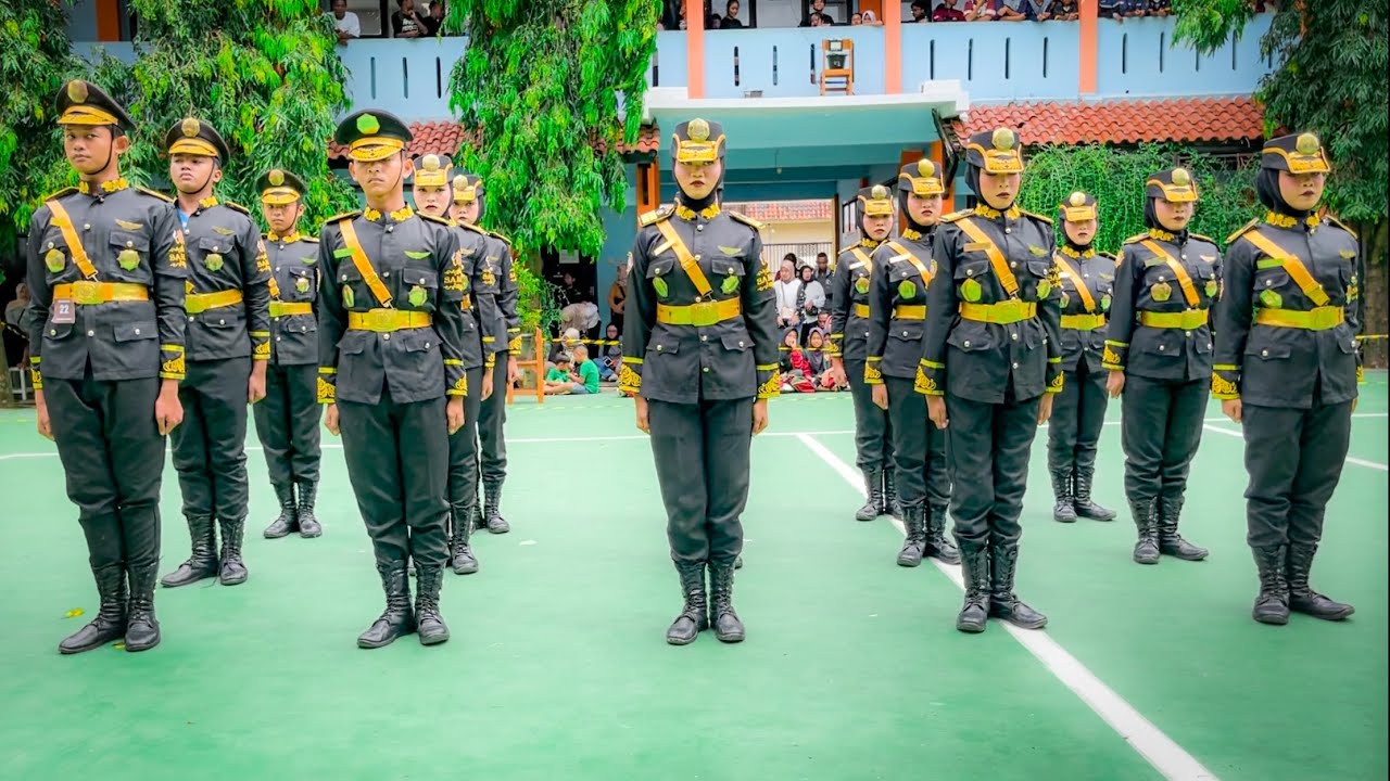 SANG JUARA UTAMA 1 PASKIBRA MTSN 1 PURWAKARTA AT LBB PASUNDAN COMPETITION 1