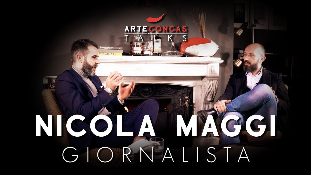 NICOLA MAGGI - ArteConcas TALKS con il giornalista / Andrea Concas