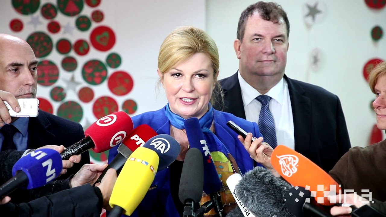 Kolinda Grabar-Kitarović glasovala na izborima za Predsjednika RH