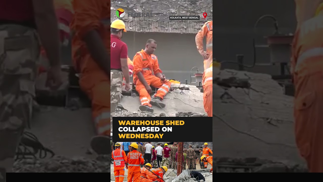 Kolkata warehouse collapse death toll rises to 9 as rescue ops continue in Taratala | #shorts