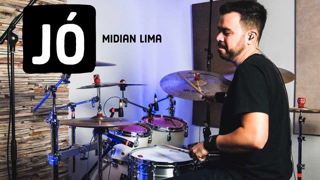Jó - Midian Lima - JC Batera (DRUM COVER)