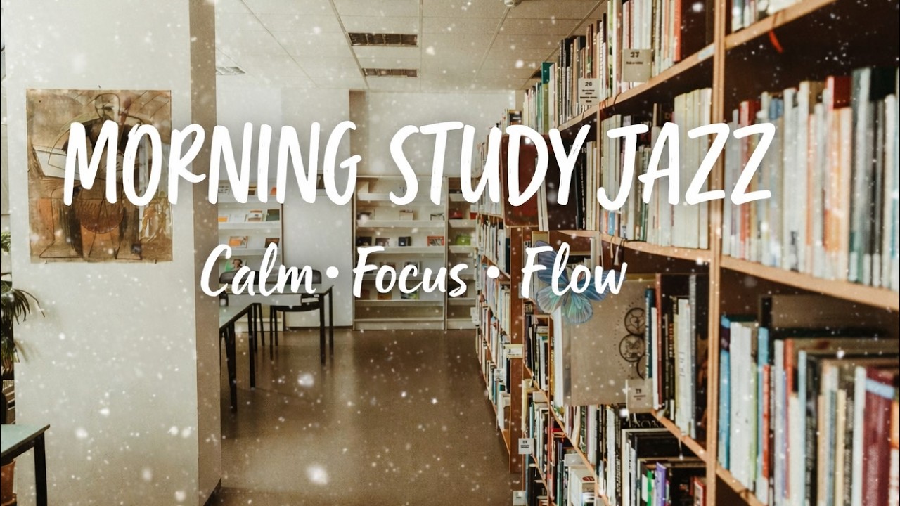 Morning Study Jazz Music That Instantly Boosts Focus & Deep Work Energy