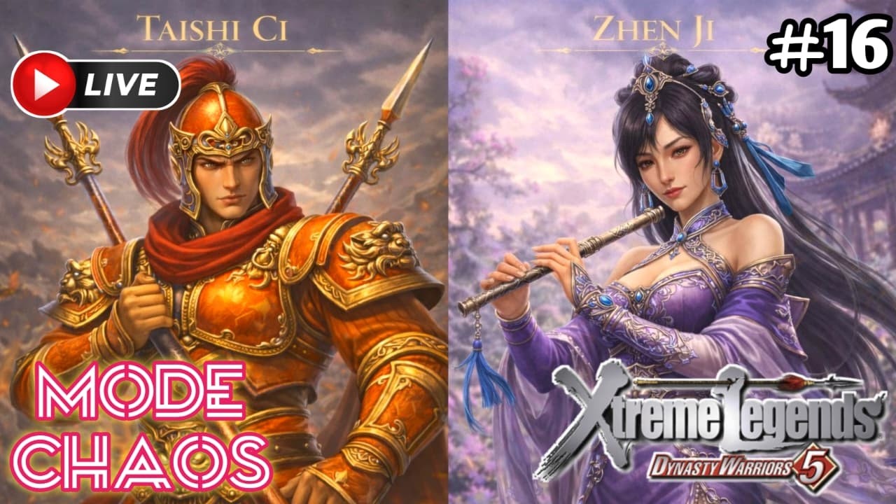 TAISHI CI DAN ZHEN JI  | MODE CHAOS - Dynasty Warriors 5 | PART 16