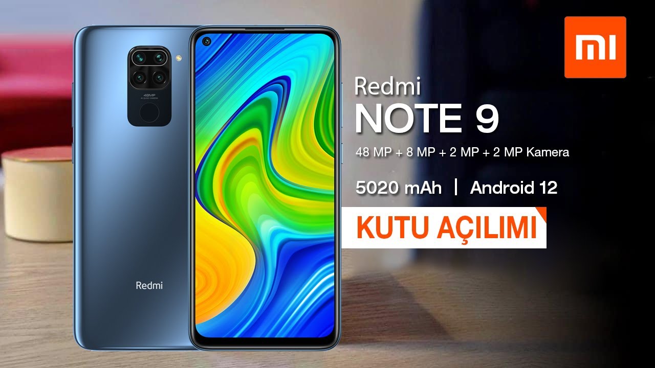 Xiaomi Redmi Note 9  - 128 GB Kutu Açılımı ve İlk İzlenimler