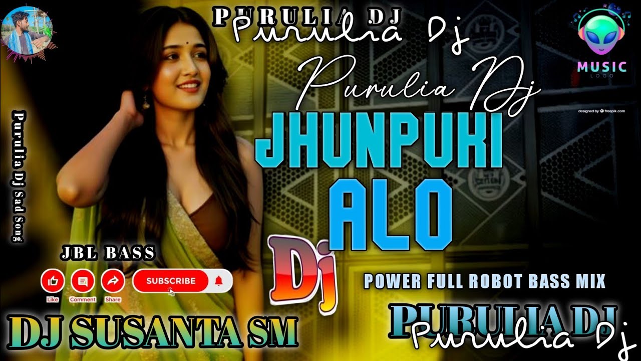 Jhunpuki_Alo!!ঝুনপুকি আলো New Purulia Saraswati Puja Hit Dj Song NEW PURULIA DJ REMIX SONG 2026