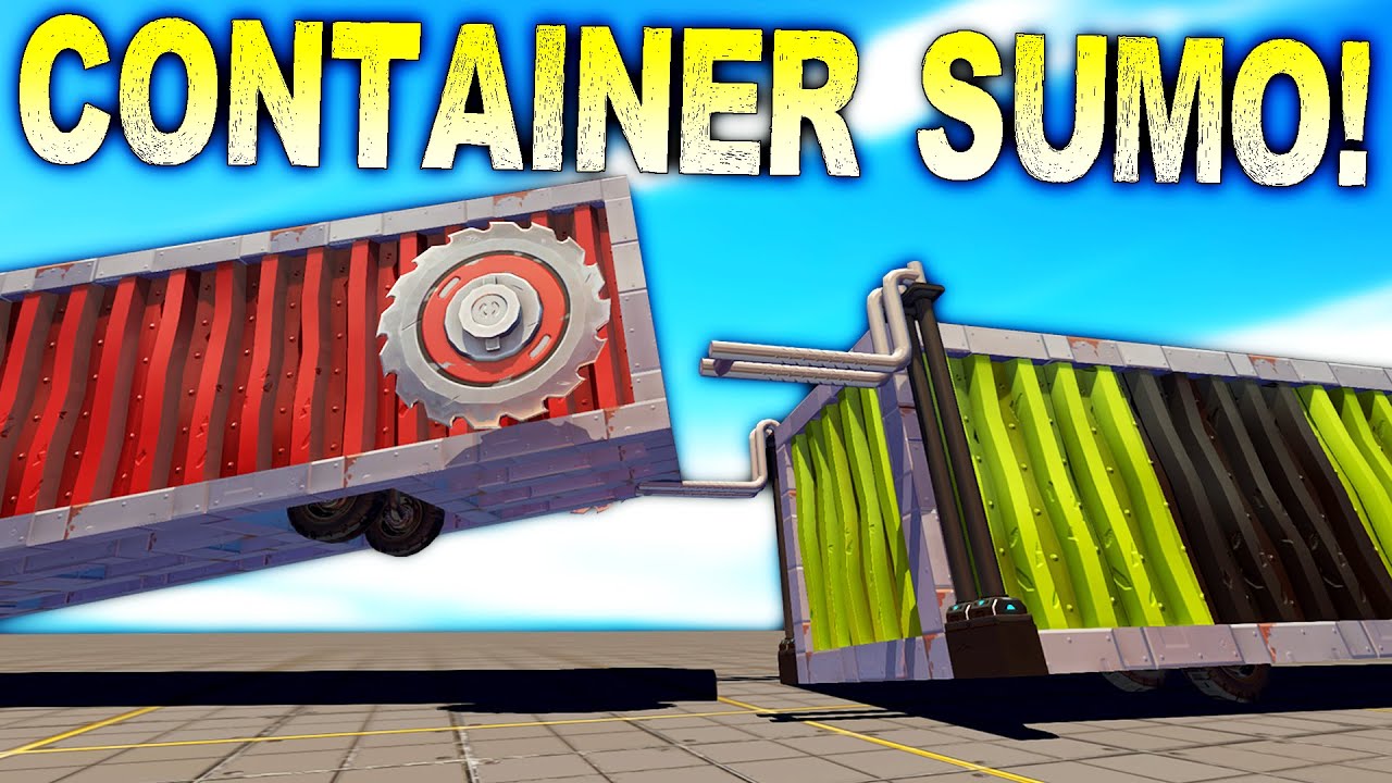 We Evolved Shipping Containers to SUMO BATTLE!