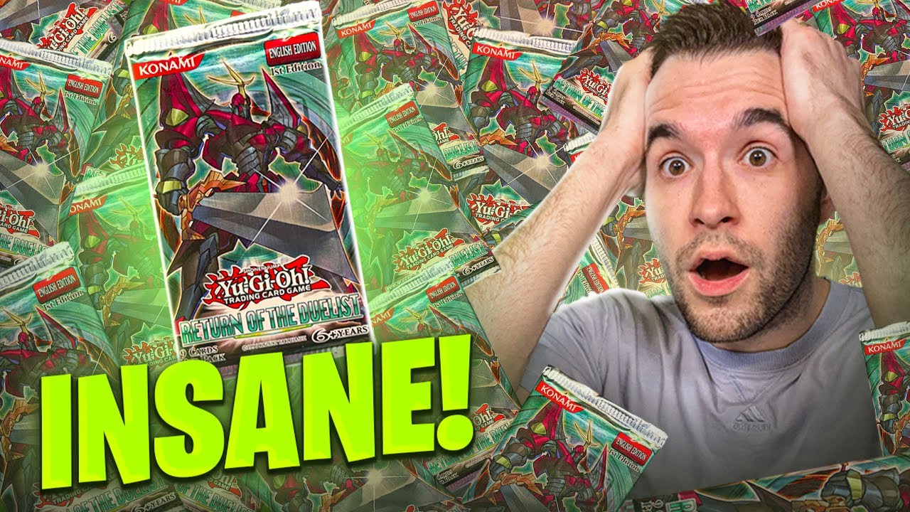 I Opened 13 YEAR OLD Yugioh Packs And They Were INSANE!