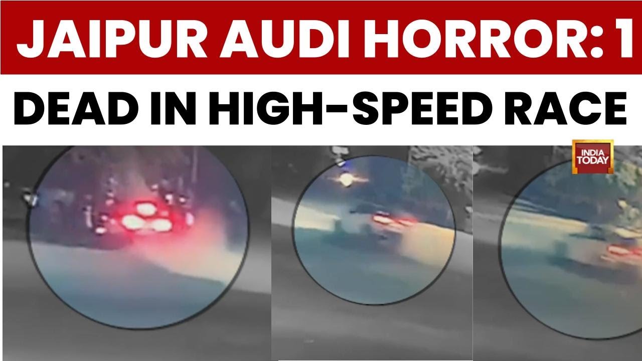 Jaipur Audi Crash: 1 Dead, 14 Injured in Alleged Street Race Caught on CCTV | India Today News