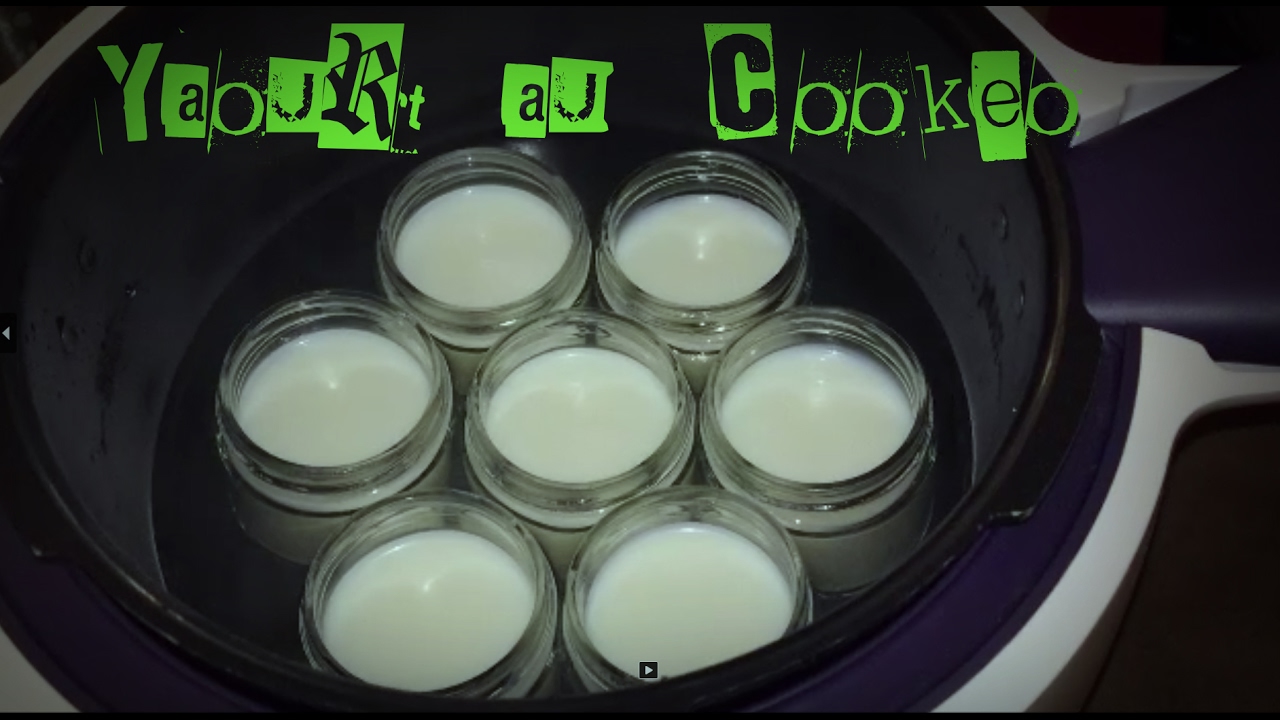 Yaourts au Cookeo