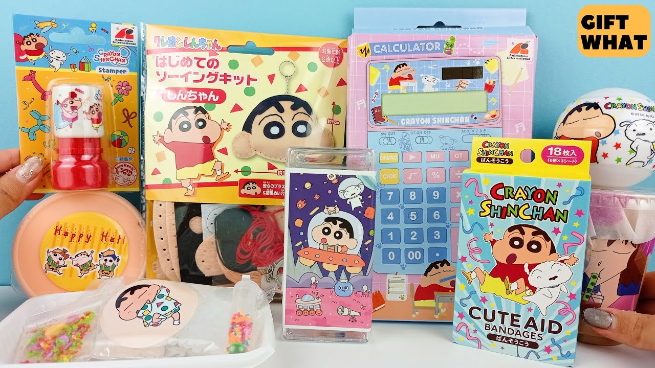 Shinchan New Satisfying ASMR Unboxing 【 GiftWhat 】