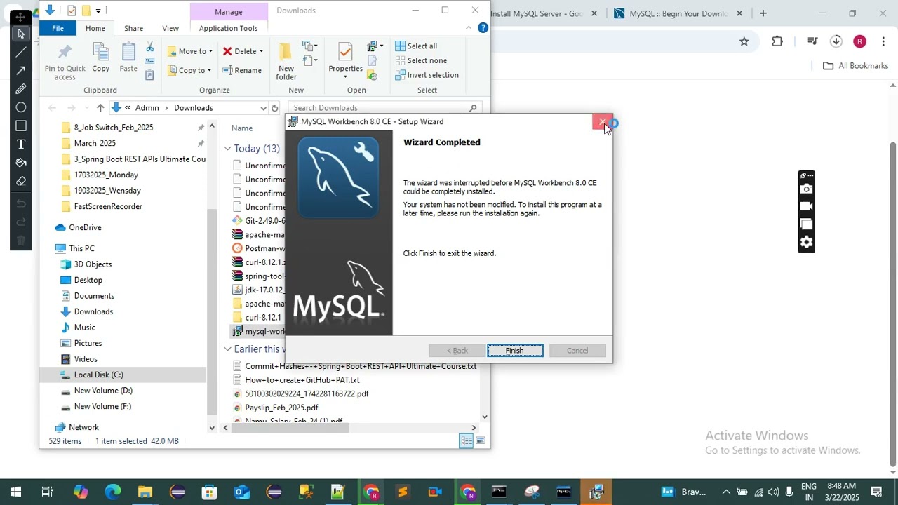 9 Install MySQL Workbench