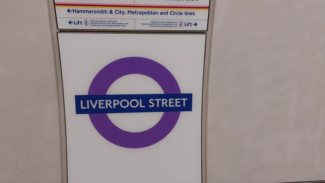 Liverpool Street - Liverpool Street (Elizabeth Line) Via Moorgate