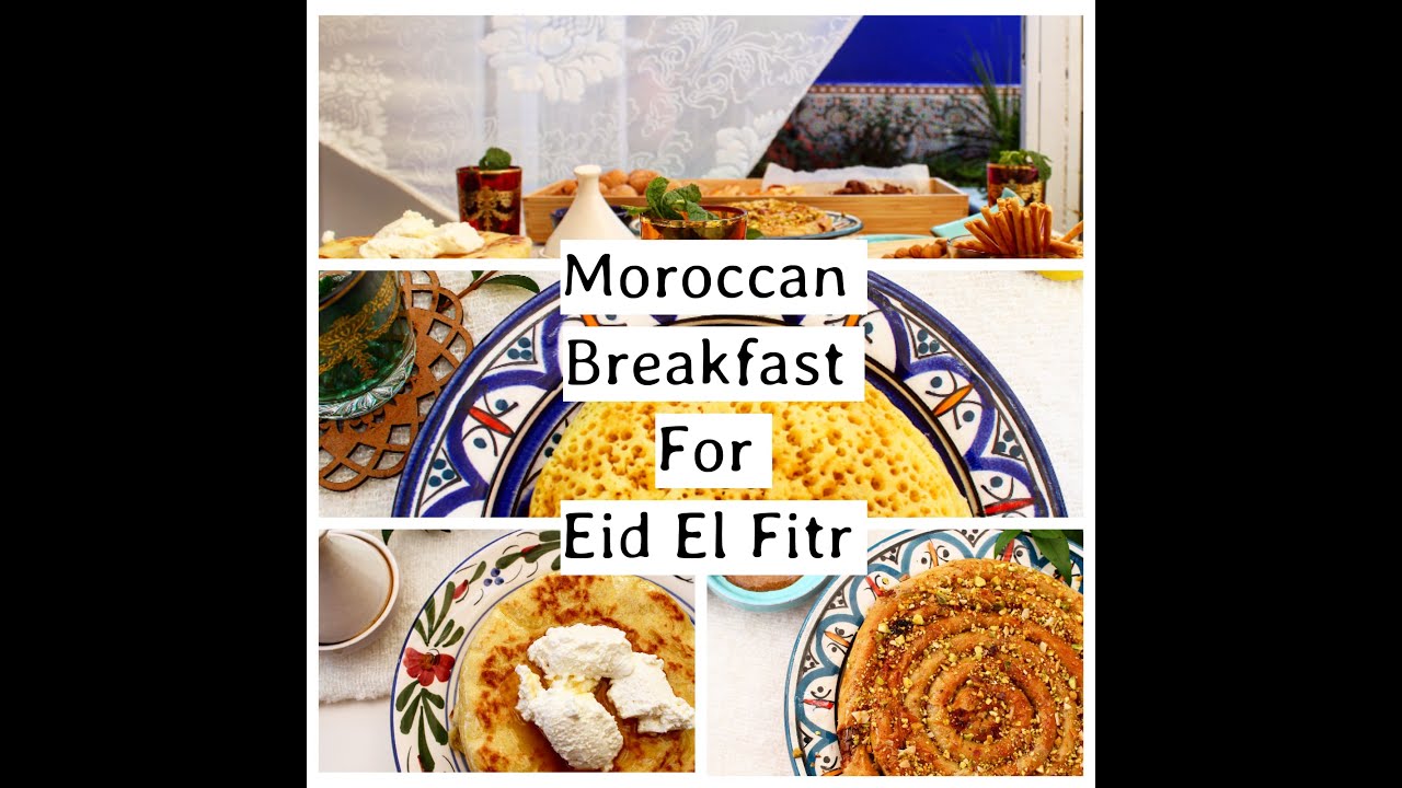 Moroccan Breakfast For Eid El Fitr I أجواء عيد الفطر2020 - فطور مغربي🌙✨ #عيد_الفطر #عيد