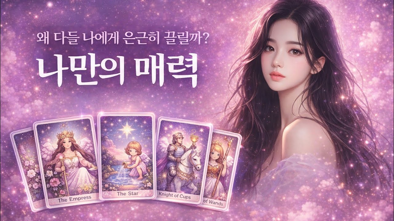 [타로] 왜 다들 나에게 은근히 끌릴까? 숨겨진 매력 타로✨💕