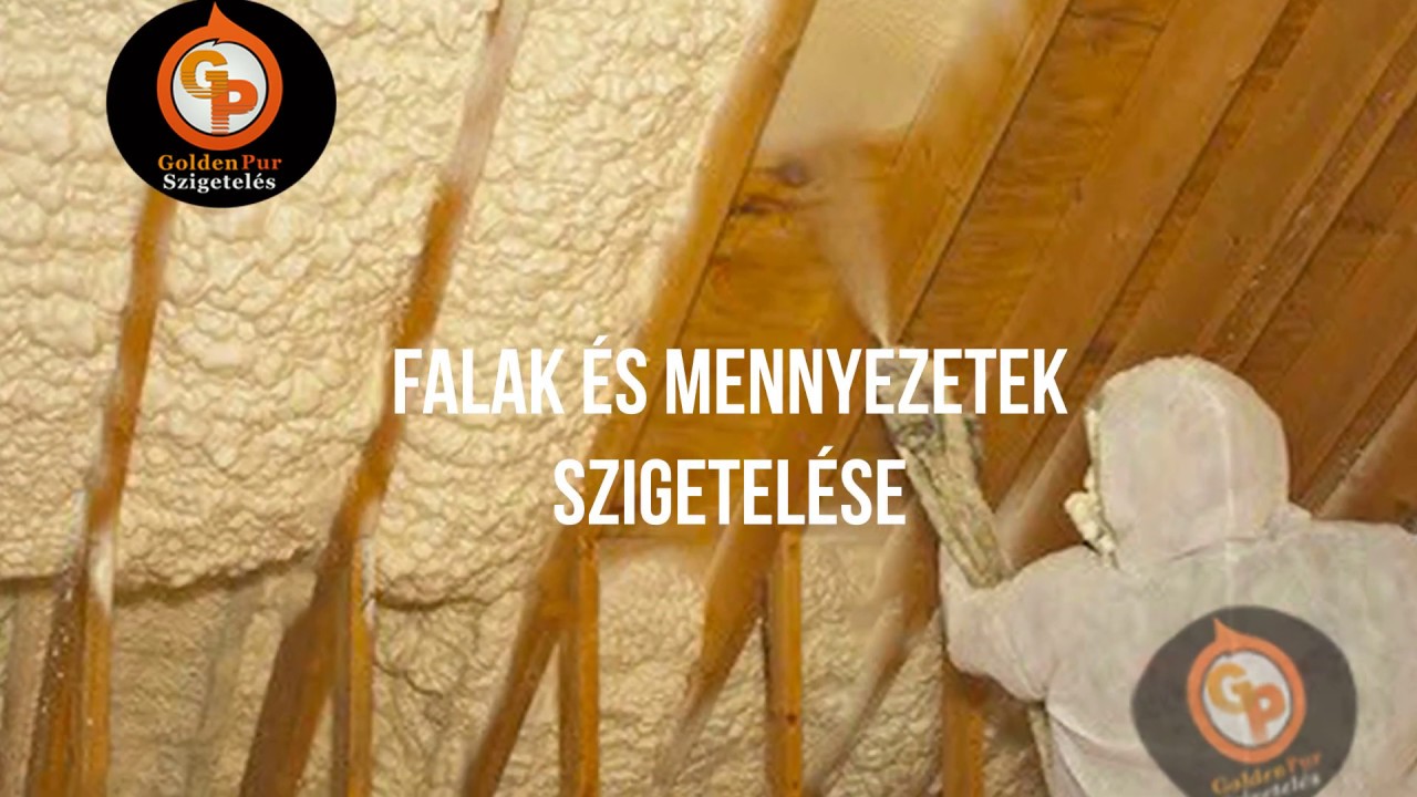 szigetel&eacute;s tető purhab szigetel&eacute;s