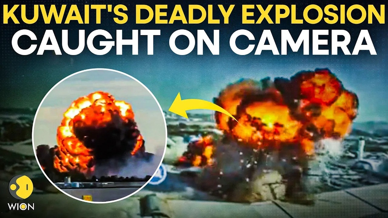 Iran Strikes Kuwait LIVE: EXPLOSIVE Moment Of Drone Strike On Kuwait's International Airport | WION