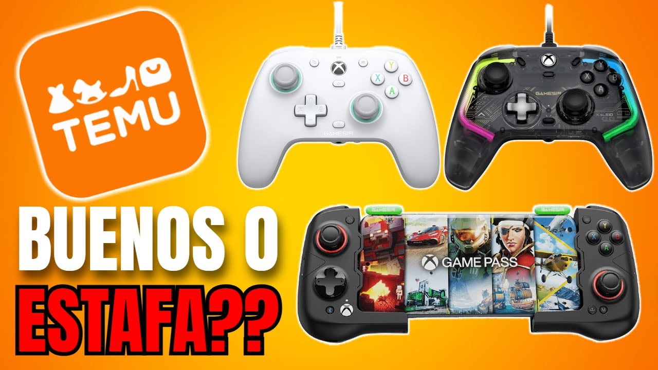 Los MEJORES CONTROLES Calidad-Precio de TEMU ¿Valen la Pena?