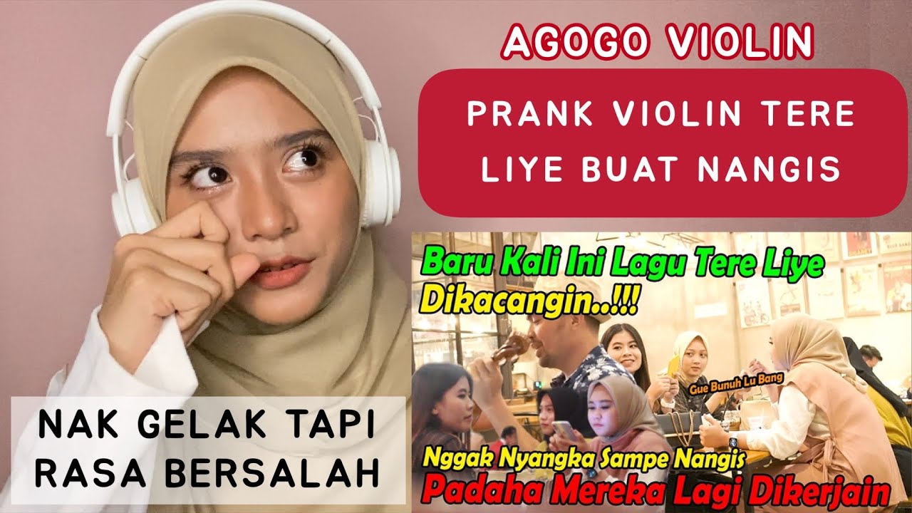 TAK SANGKA SAMPAI TERIAK DENGAR MALAY GIRL REACT TO AGOGO VIOLIN