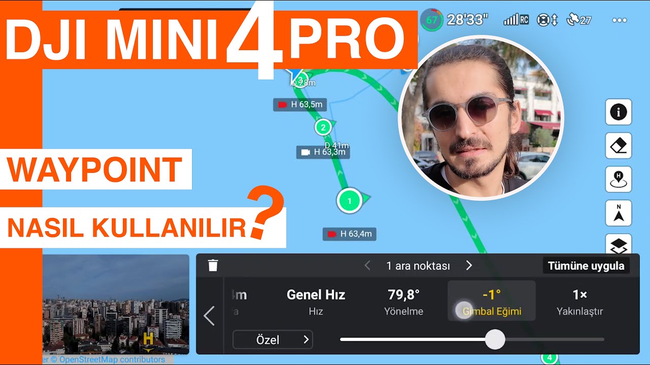 DJI Mini 4 Pro Waypoint Modu Nasıl Kullanılır ?