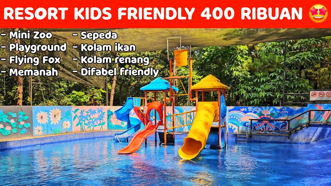 NGINEP MURAH FASILITAS BERLIMPAH‼️ RESORT KIDS FRIENDLY DI BANDUNG | Emaki Al Ma'soem Resort Bandung