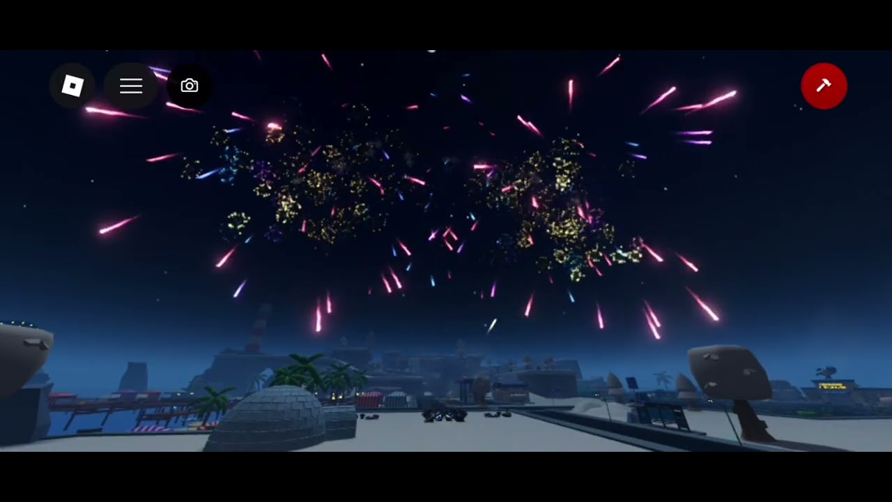 Entry for Lunar New Years on pseudo studio Roblox [Fireworks Playground] #roblox