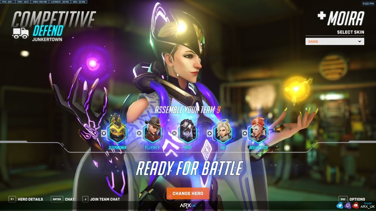 Clutch Round Save With A Fake Fade! (GM1 Moira OTP)