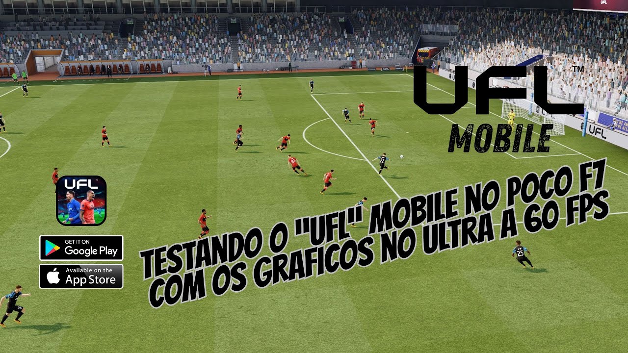 Testando o “UFL” Mobile no POCO F7 Com os Gráficos no Ultra a 60 FPS