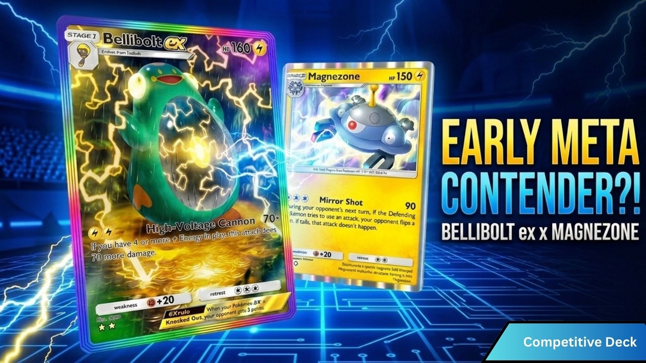 Bellibolt ex Magnezone — Early Meta Contender? | Pokémon TCG Pocket
