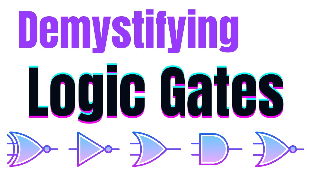 Lecture 5 | Easiest way to understand logic gates | GSU | Prof. Mohammed Alser