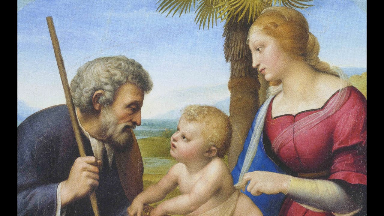Raphael / Raffaello Sanzio: Holy Family with a Palm Tree